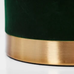 Lampes En Tissu-hofstein Lampe de table Weruga Vert, Laiton, 1 lumière