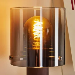 hofstein Lampe de table Wichita Noir, 1 lumière