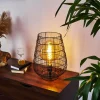 hofstein Lampe de table Yachats Noir, 1 lumière* Lampes À Poser