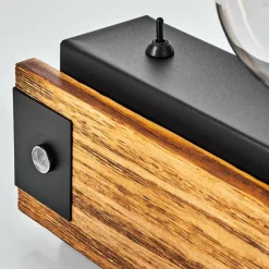 Lampes Industrielles-hofstein Lampe de table Yuma Écru, Noir, 1 lumière