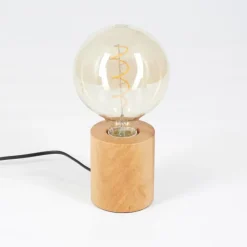 Style Boho-Chic-hofstein Lampe de table Yuto Écru, 1 lumière