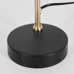 Luminaires Scandinaves-hofstein Lampe de table Zuoz Laiton, Noir, 1 lumière