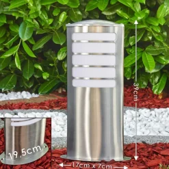 hofstein Lampe d'extérieur Alslev Acier inoxydable, 1 lumière