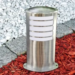 hofstein Lampe d'extérieur Alslev Acier inoxydable, 1 lumière