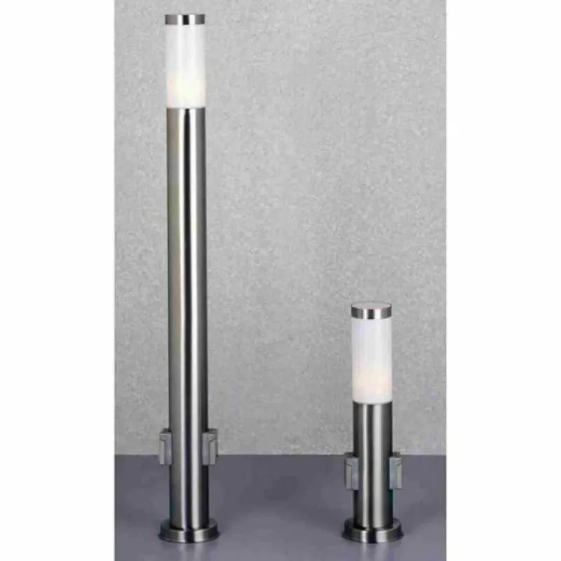 Luminaires Globo Lighting Lampe d'extérieur Globo Boston Acier inoxydable, 1 lumière