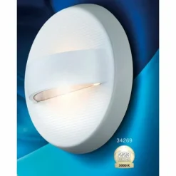 Luminaires Globo Lighting Lampe d'extérieur Globo ELARA LED Blanc, 1 lumière