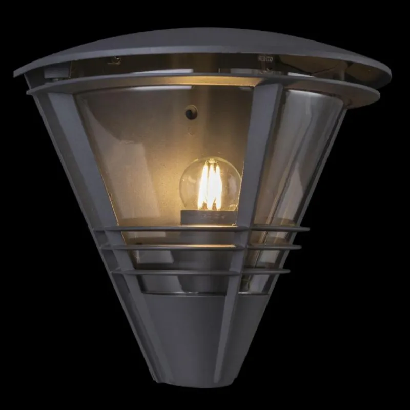 Luminaires Rustiques-Luminaires Globo Lighting Lampe d'extérieur GLOBO Flux Anthracite, 1 lumière