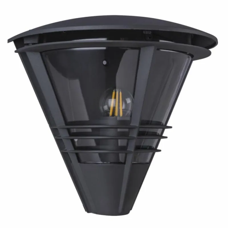 Luminaires Rustiques-Luminaires Globo Lighting Lampe d'extérieur GLOBO Flux Anthracite, 1 lumière