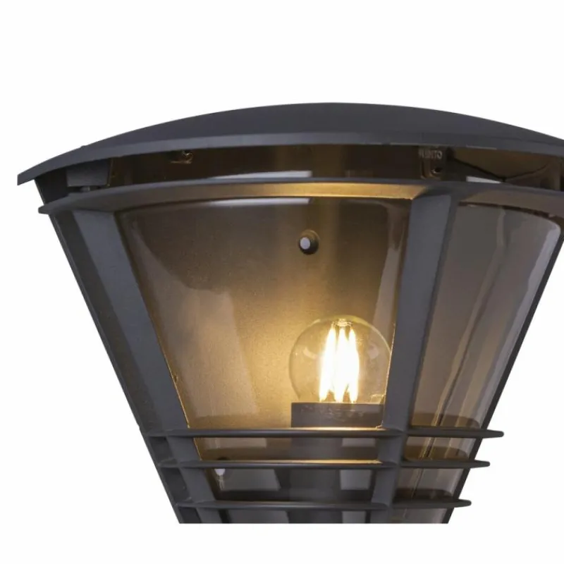 Luminaires Rustiques-Luminaires Globo Lighting Lampe d'extérieur GLOBO Flux Anthracite, 1 lumière