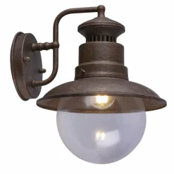 Lampes Vintages & Rétros-Luminaires Globo Lighting Lampe d'extérieur GLOBO Rom Rouille, 1 lumière