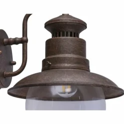 Lampes Vintages & Rétros-Luminaires Globo Lighting Lampe d'extérieur GLOBO Rom Rouille, 1 lumière