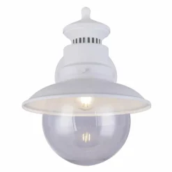 Lampes Vintages & Rétros-Luminaires Globo Lighting Lampe d'extérieur GLOBO Rom Blanc, 1 lumière