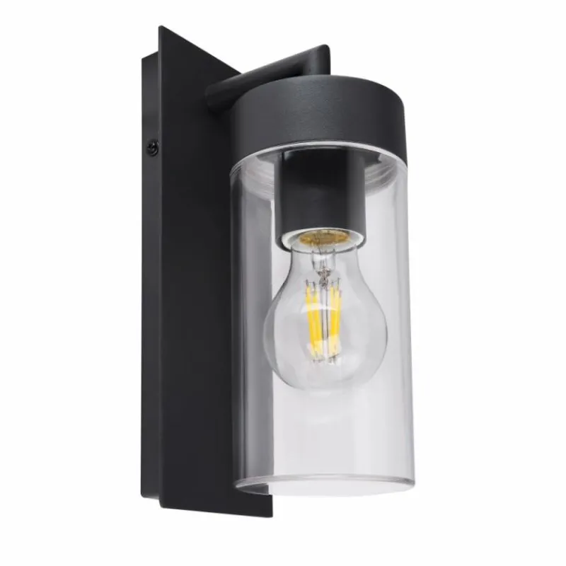 Luminaires Rustiques-Luminaires Globo Lighting Lampe d'extérieur Globo ROX Anthracite, 1 lumière