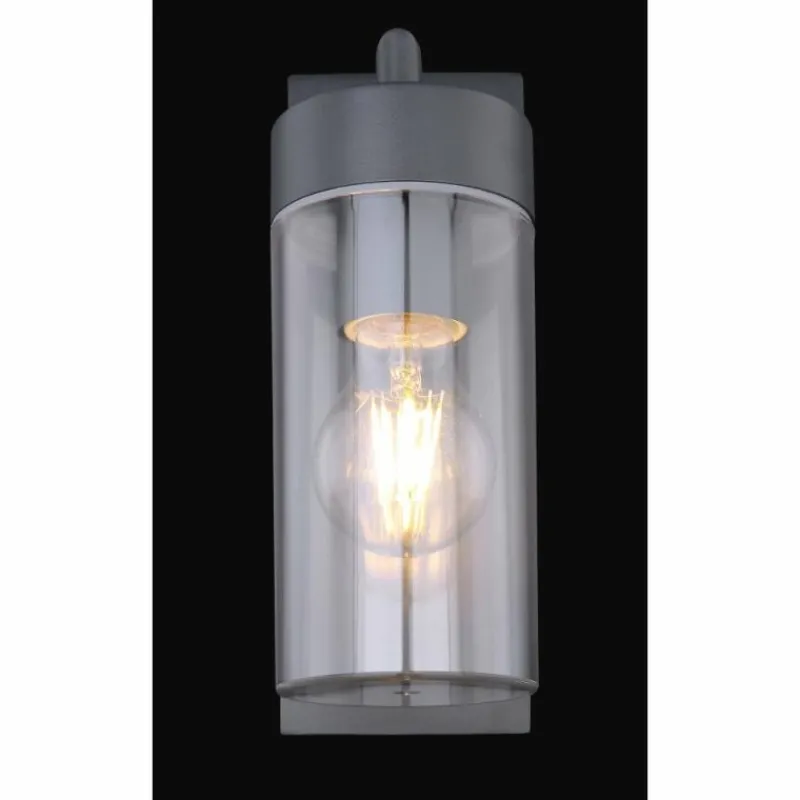 Luminaires Rustiques-Luminaires Globo Lighting Lampe d'extérieur Globo ROX Anthracite, 1 lumière