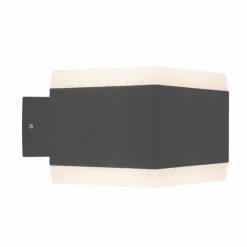 Luminaires Globo Lighting Lampe d'extérieur Globo SLICE LED Anthracite, 1 lumière, Changeur de couleurs