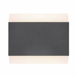 Luminaires Globo Lighting Lampe d'extérieur Globo SLICE LED Anthracite, 1 lumière, Changeur de couleurs