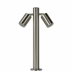 Luminaires Lucide Lampe d'extérieur Lucide ARNE Chrome, 2 lumières