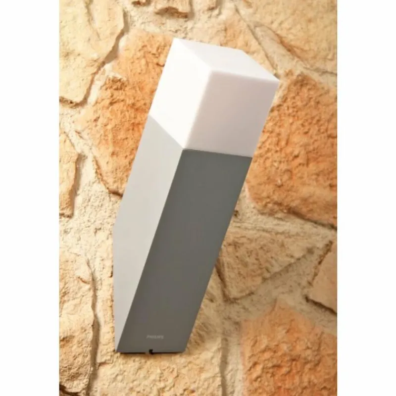 Luminaires Massive Lampe d'extérieur Philips Ecomoods Blanc, 1 lumière