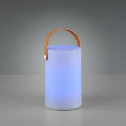 Luminaires Reality Lampe d'extérieur Reality ARUBA LED Blanc, 1 lumière, Changeur de couleurs