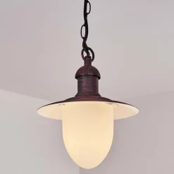 Luminaires Rustiques-hofstein Lampe d'extérieur Surnu Rouille, 1 lumière