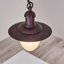 Luminaires Rustiques-hofstein Lampe d'extérieur Surnu Rouille, 1 lumière