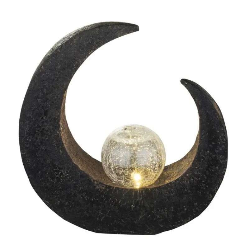 Luminaires Globo Lighting lampe extérieure Globo MOND LED Brun, 1 lumière