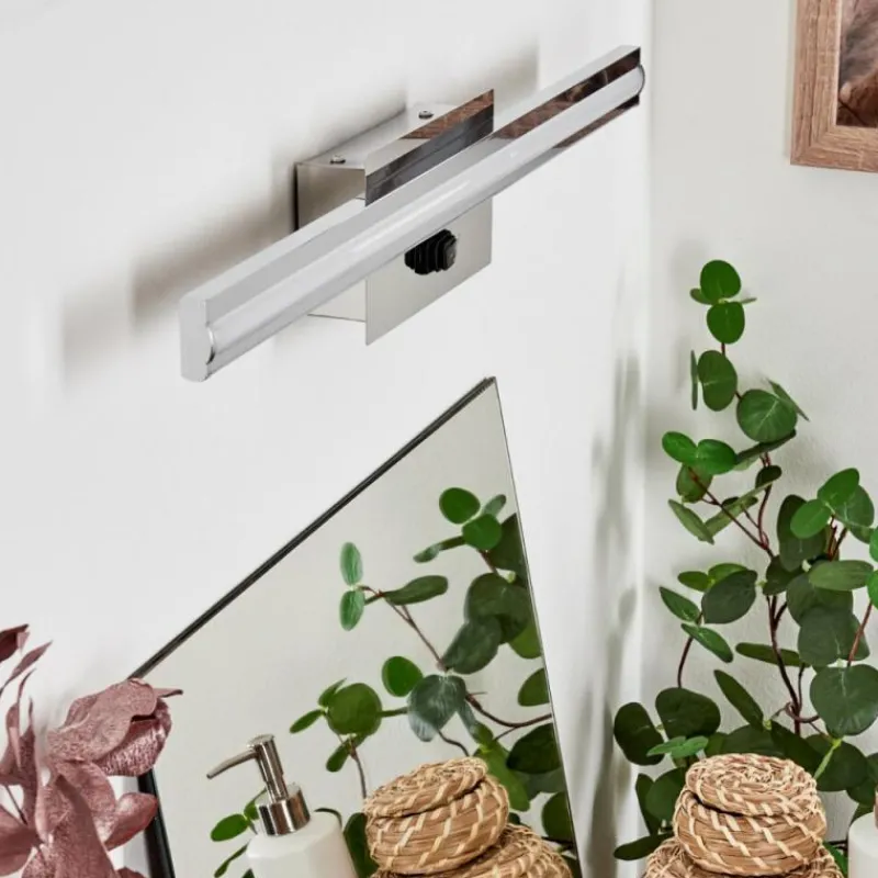 hofstein lampe miroir Aspers LED Chrome, 1 lumière* Appliques