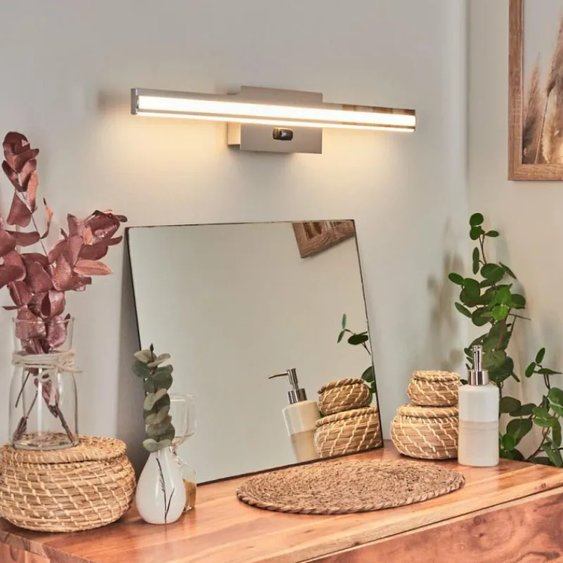 hofstein lampe miroir Aspers LED Chrome, 1 lumière* Appliques