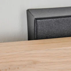 Luminaires Scandinaves-hofstein lampe miroir Borobia LED Noir, 1 lumière