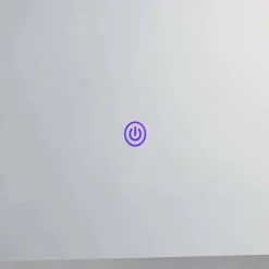 Luminaires Eglo lampe miroir Eglo-Leuchten BUENAVISTA LED Argenté, 1 lumière