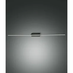Luminaires Fabas Luce lampe miroir Fabas Luce Nala LED Noir, 1 lumière* Éclairage Led