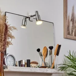 hofstein lampe miroir Morges Chrome, 1 lumière