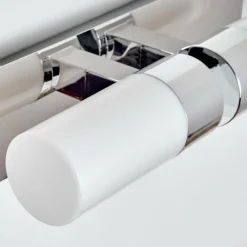 hofstein lampe miroir Morges LED Chrome, 2 lumières