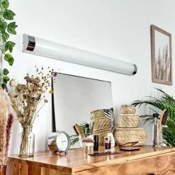 hofstein lampe miroir Morges LED Chrome, Blanc, 1 lumière