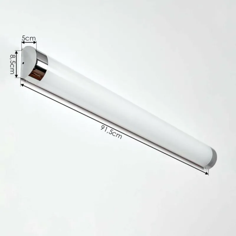 hofstein lampe miroir Morges LED Chrome, Blanc, 1 lumière
