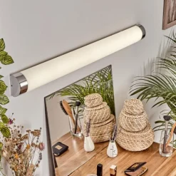 hofstein lampe miroir Morges LED Chrome, Blanc, 1 lumière