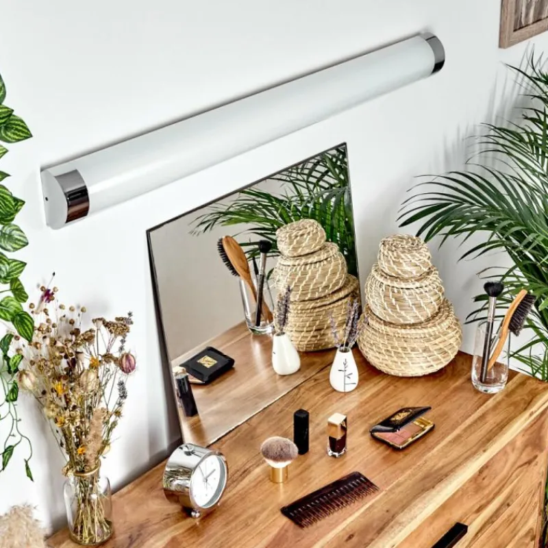 hofstein lampe miroir Morges LED Chrome, Blanc, 1 lumière