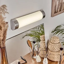 hofstein lampe miroir Morges LED Chrome, Blanc, 1 lumière