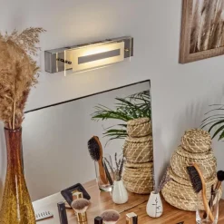 hofstein lampe miroir Morges LED Chrome, Blanc, 1 lumière