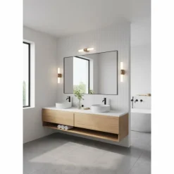 Luminaires Nordlux lampe miroir Nordlux HELVA LED Blanc, 1 lumière* Éclairage Led