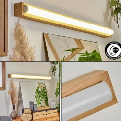 Luminaires Scandinaves-hofstein lampe miroir Paywawa LED Écru, 1 lumière