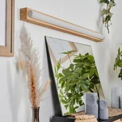 Luminaires Scandinaves-hofstein lampe miroir Paywawa LED Écru, 1 lumière