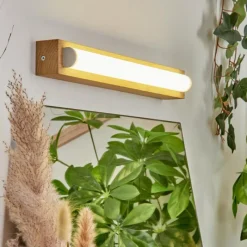 Luminaires Scandinaves-hofstein lampe miroir Paywawa LED Écru, 1 lumière