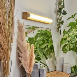 Luminaires Scandinaves-hofstein lampe miroir Paywawa LED Écru, 1 lumière