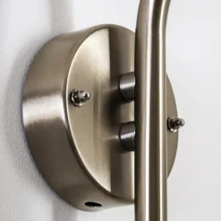 hofstein Lampe murale d'extérieur Elima Acier inoxydable, 1 lumière, Détecteur de mouvement