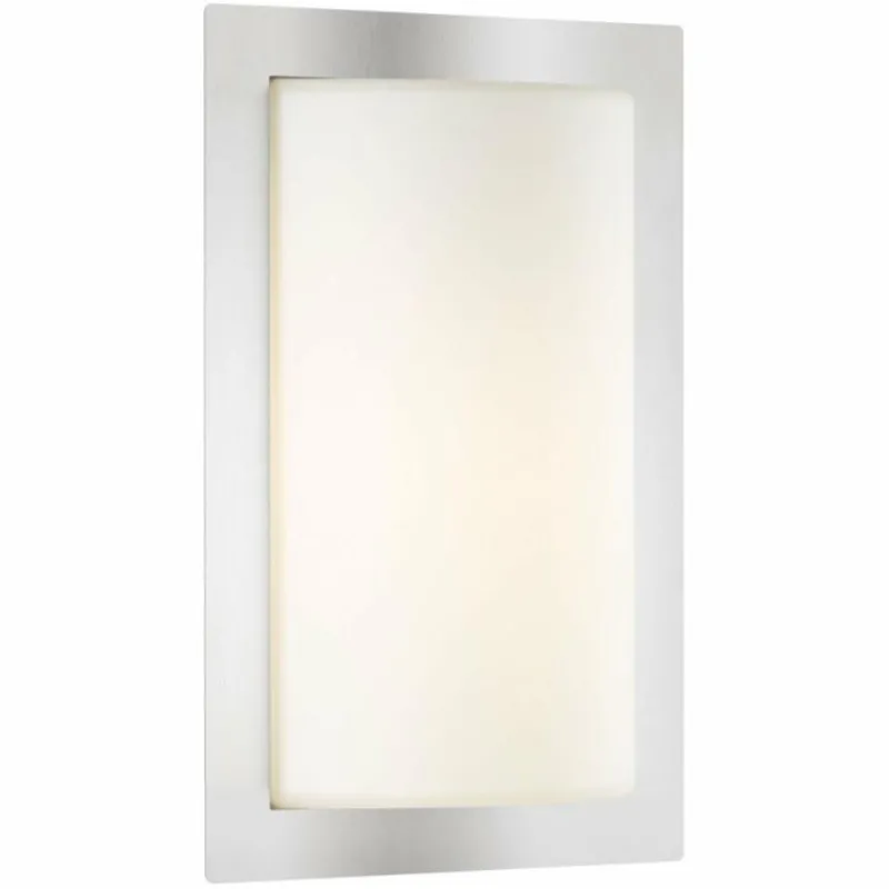 Luminaires LCD Lampe murale d'extérieur LCD Acier inoxydable, 1 lumière, Détecteur de mouvement