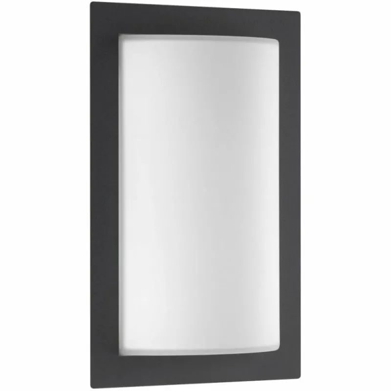 Luminaires LCD Lampe murale d'extérieur LCD LED Anthracite, 1 lumière, Détecteur de mouvement