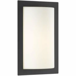 Luminaires LCD Lampe murale d'extérieur LCD LED Anthracite, 1 lumière, Détecteur de mouvement