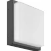 Luminaires LCD Lampe murale d'extérieur LCD Noir, 1 lumière, Détecteur de mouvement