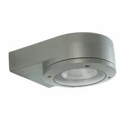 Luminaires LCD Lampe murale d'extérieur LCD LED Argenté, 1 lumière